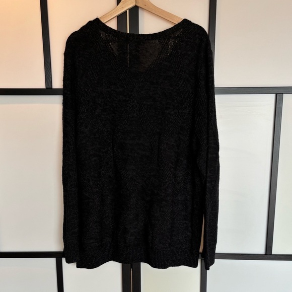 CJ Banks women’s knit gray sweater size 2X. Cotton blend NWT - Picture 2 of 12